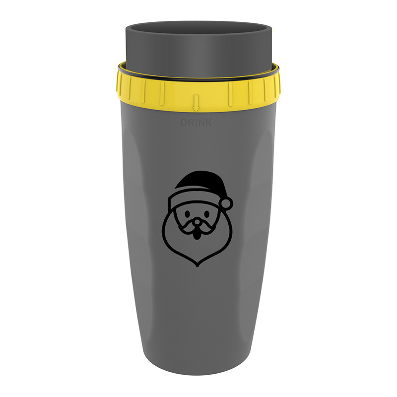 No Cover Twist Cup Travel Portable Cup Double Insulation Tumbler Straw Sippy Water Bottles Portable For Children Adults - Image 24