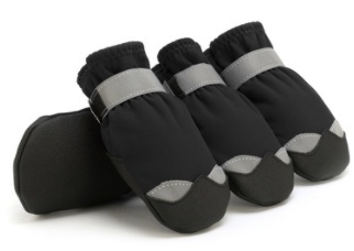 Winter Dog Shoes Reflective Warm Pet Dog Boots Waterproof Dog Rain Shoes - Image 5