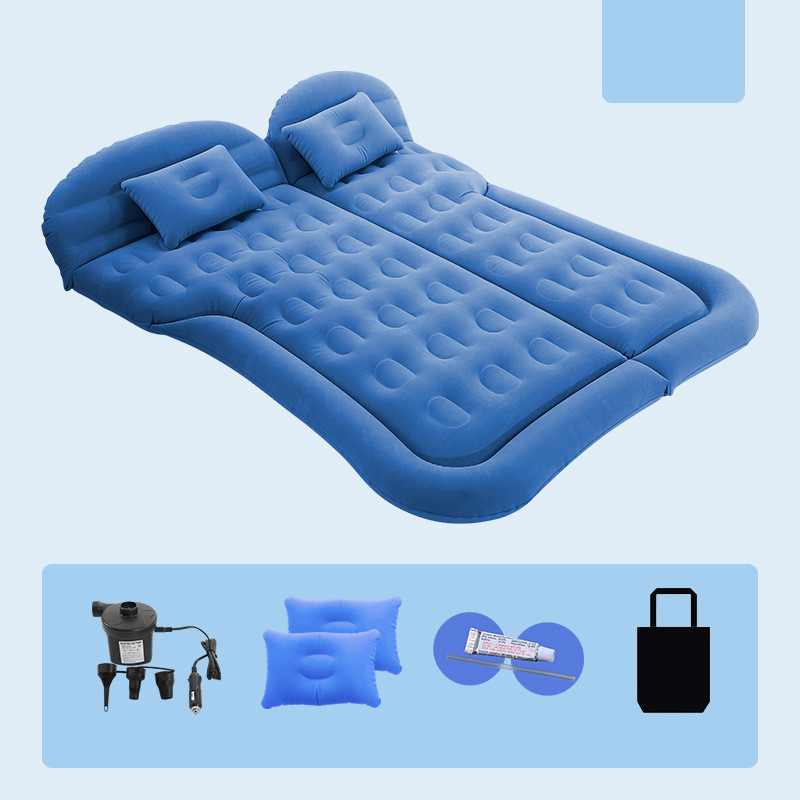Inflatable Car Mattress SUV Inflatable Car Multifunctional Car Inflatable Bed Car Accessories Inflatable Bed - Image 16