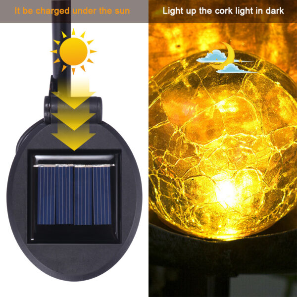 LED Solar Flame Light Metal LED Garden Light Flame Effect Lamp Waterproof Outdoor Lights Landscape Lights Solar Decorative Light - Image 26
