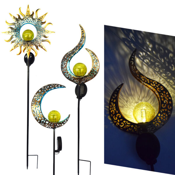 LED Solar Flame Light Metal LED Garden Light Flame Effect Lamp Waterproof Outdoor Lights Landscape Lights Solar Decorative Light - Image 18