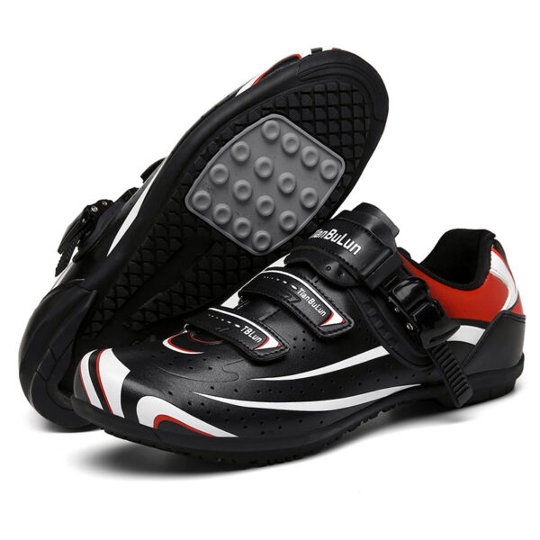 Outdoor Non-lock Cycling Shoes, Rubber Sole Men And Women Couple All-terrain Cycling Shoes - Image 1