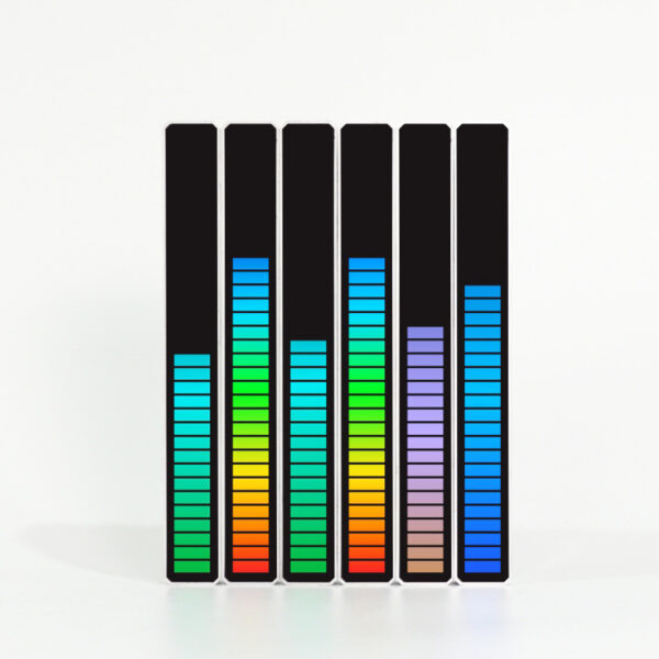 New Car Sound Control Light RGB Voice-Activated Music Rhythm Ambient Light With 32 LED 18 Colors Car Home Decoration Lamp - Image 9