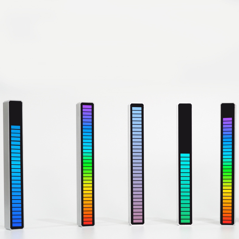 New Car Sound Control Light RGB Voice-Activated Music Rhythm Ambient Light With 32 LED 18 Colors Car Home Decoration Lamp - Image 8