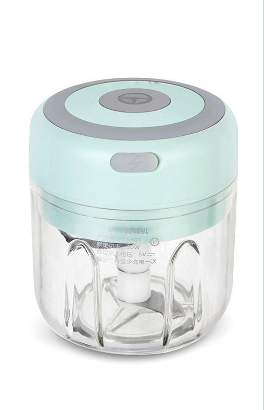 Mini Electric Garlic Chopper USB Charging Ginger Masher Machine Sturdy Durable Chili Vegetable Crusher Kitchen Tool - Image 14