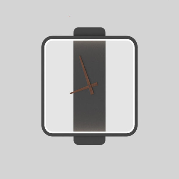 Nordic Wall Lamp Bedroom Bedside Lamp Clock Modeling Lamp - Image 12