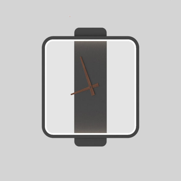 Nordic Wall Lamp Bedroom Bedside Lamp Clock Modeling Lamp - Image 19