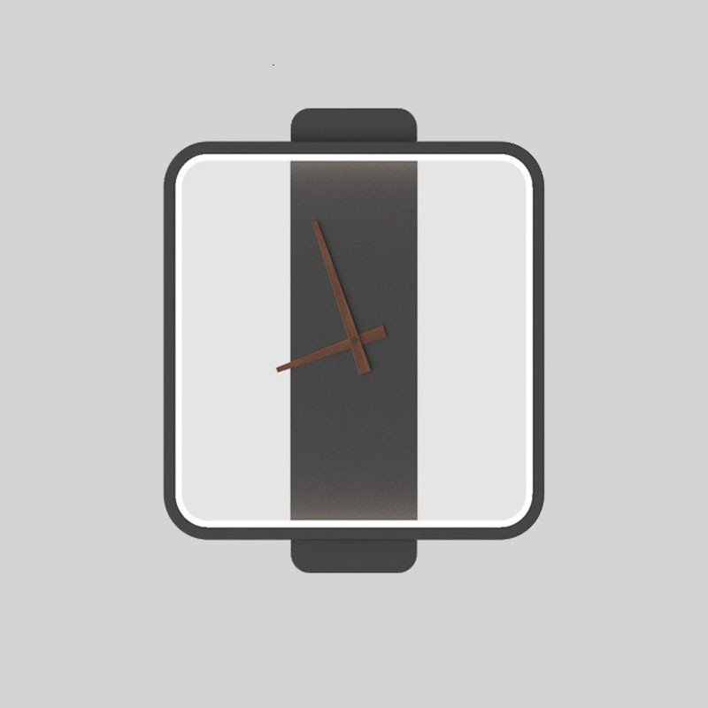 Nordic Wall Lamp Bedroom Bedside Lamp Clock Modeling Lamp - Image 19