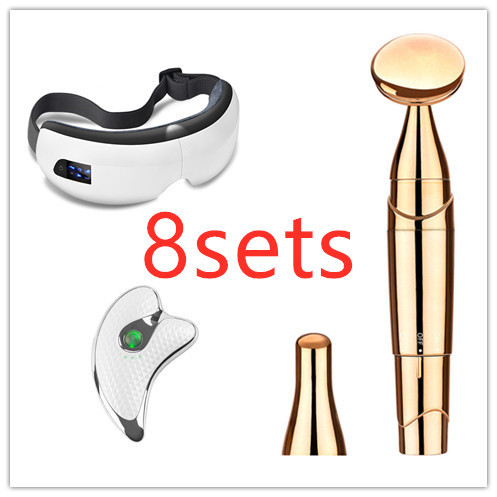 Bluetooth Music Eye Massager Air Pressure Hot Compress Dark Circles Eye Care - Image 36
