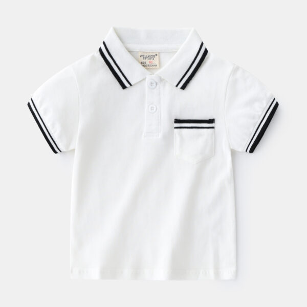 Boys' T-Shirt Summer Polo Shirt - Image 11