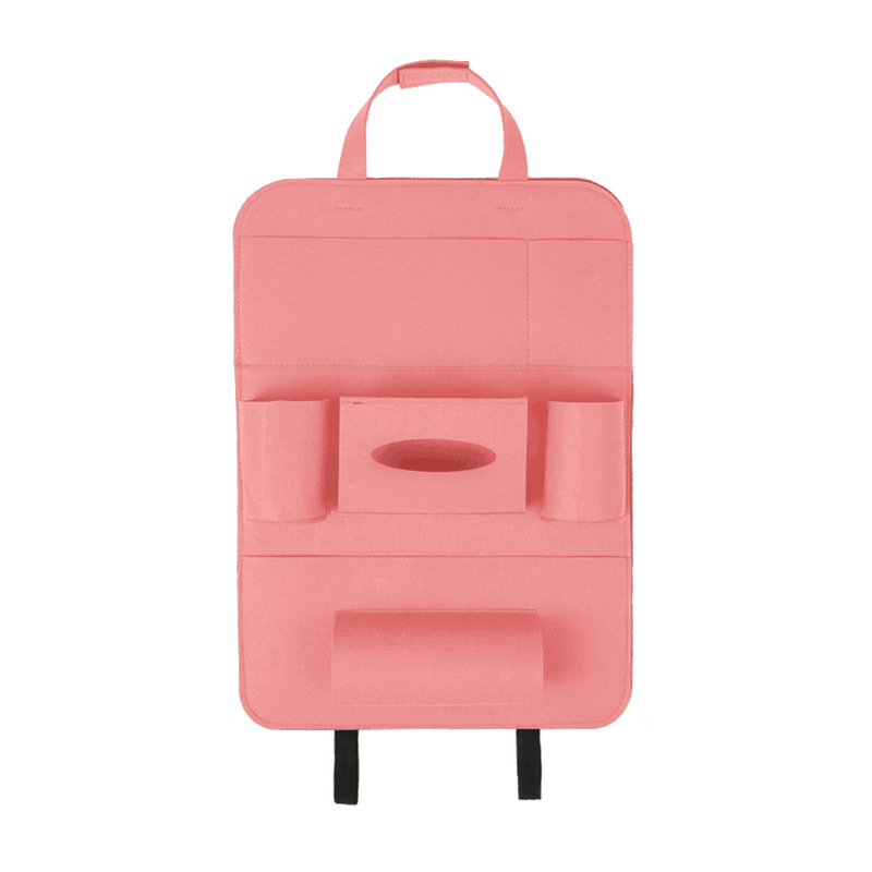 Auto Car Backseat Organizer Car-Styling Holder Multi-Pocket Seat Wool Felt Storage Multifunction Vehicle Accessories Bag - Image 19