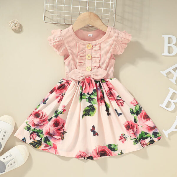 Toddler Kids Baby Girls Clothes Summer Girls Dress - Image 18