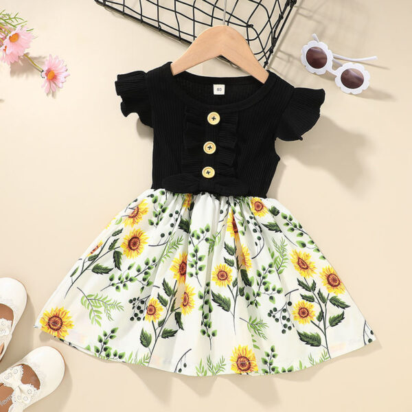 Toddler Kids Baby Girls Clothes Summer Girls Dress - Image 10
