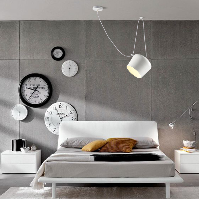 Chandelier Modern Restaurant Window LED Lamp Snare Chandelier - Image 5