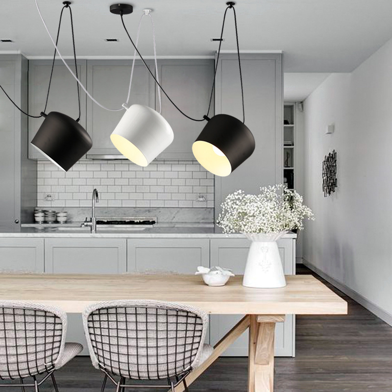 Chandelier Modern Restaurant Window LED Lamp Snare Chandelier - Image 1