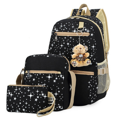 School Bags For Girls Women Backpack School Bags Star - Image 3