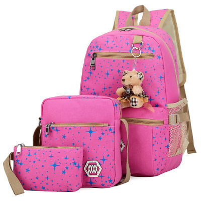 School Bags For Girls Women Backpack School Bags Star - Image 6