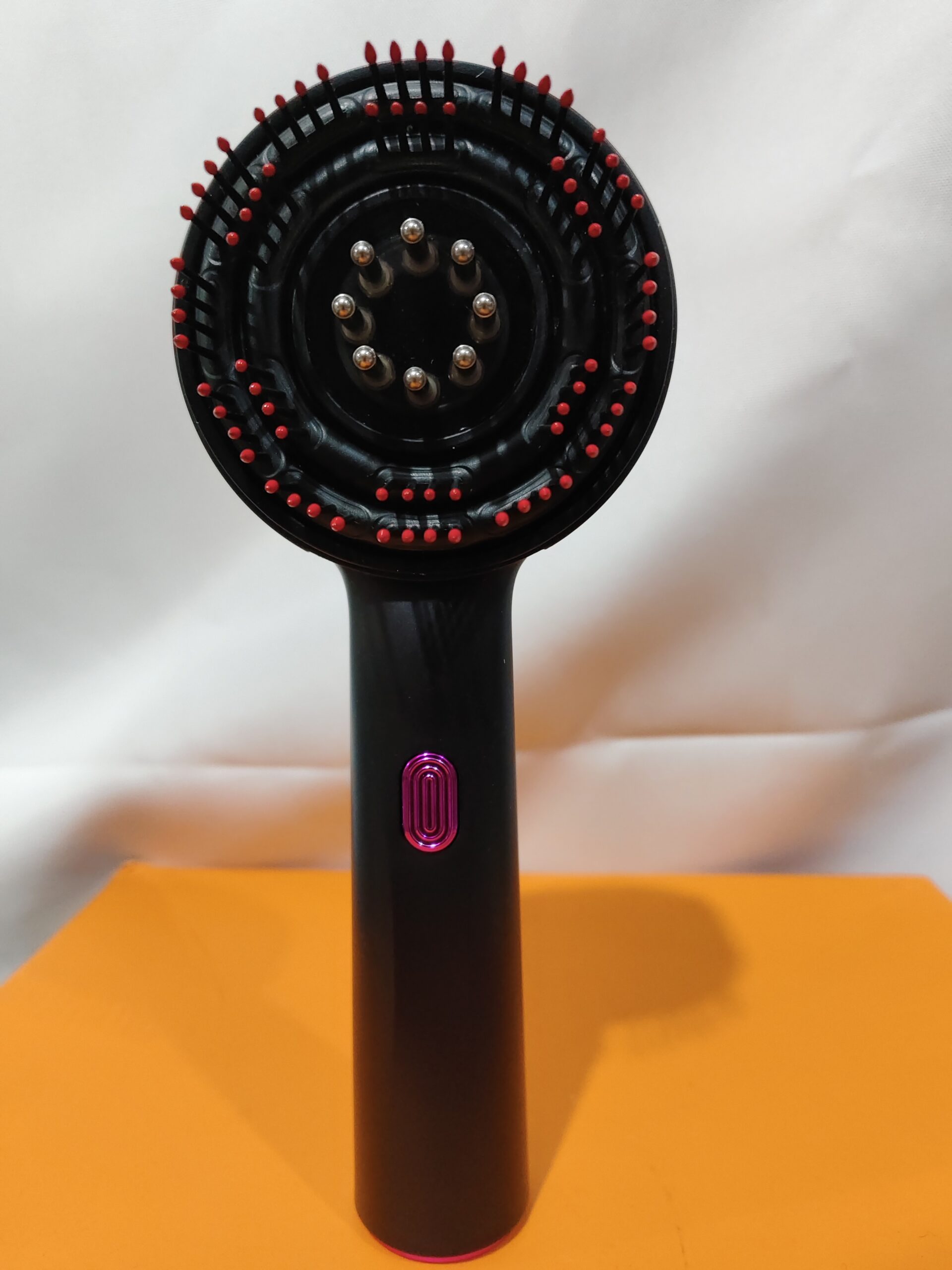 Electric Massage Comb Home Scalp Drain Comb Red Light Anti-slip Hair Care Multi-functional Massage Comb - Image 11