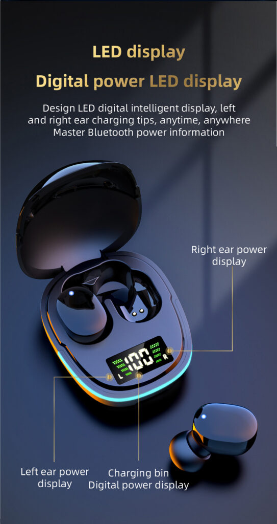 New 5.0 Stereo In-Ear Bluetooth Headphones