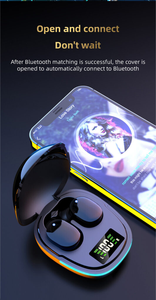 New 5.0 Stereo In-Ear Bluetooth Headphones