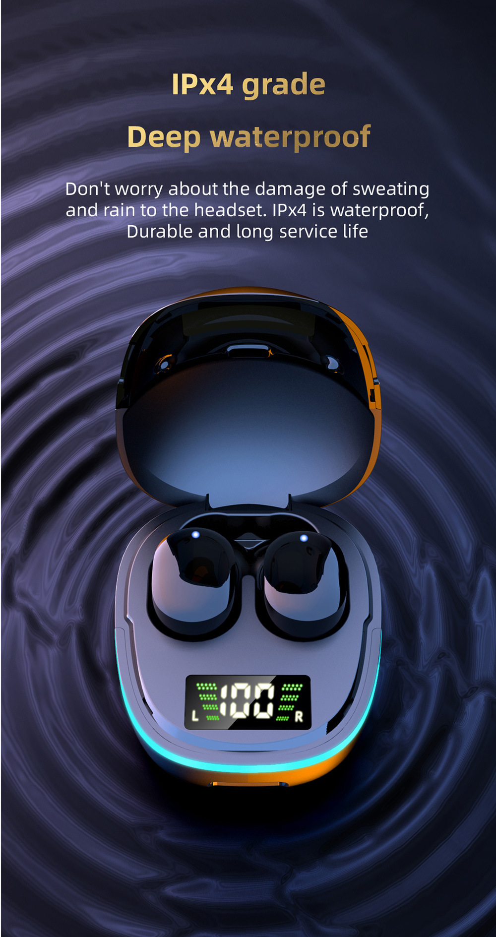 New 5.0 Stereo In-Ear Bluetooth Headphones - Image 10