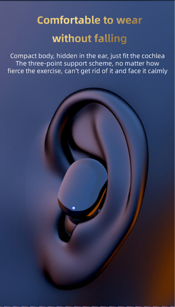 New 5.0 Stereo In-Ear Bluetooth Headphones