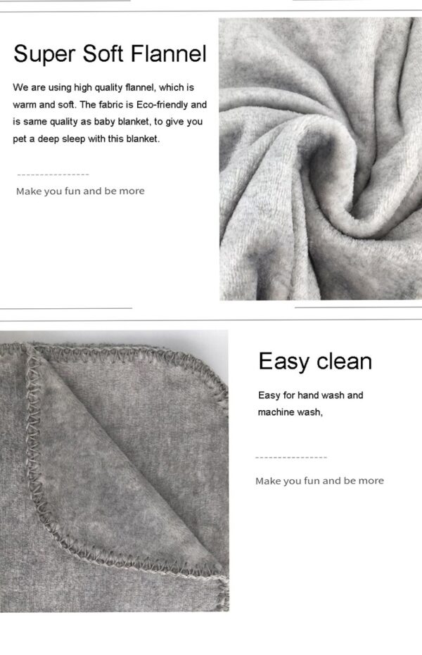 Dog Flannel Deep Sleeping Blanket - Image 5