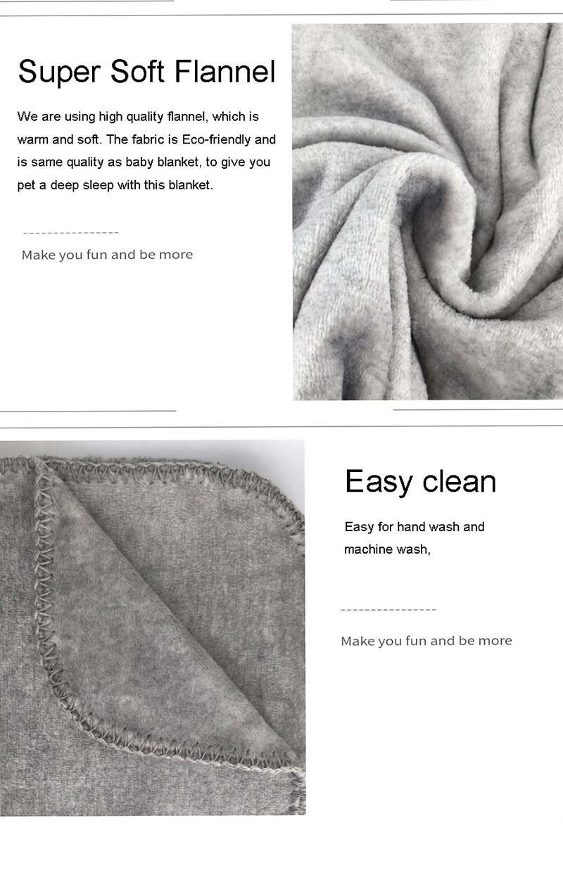 Dog Flannel Deep Sleeping Blanket - Image 5