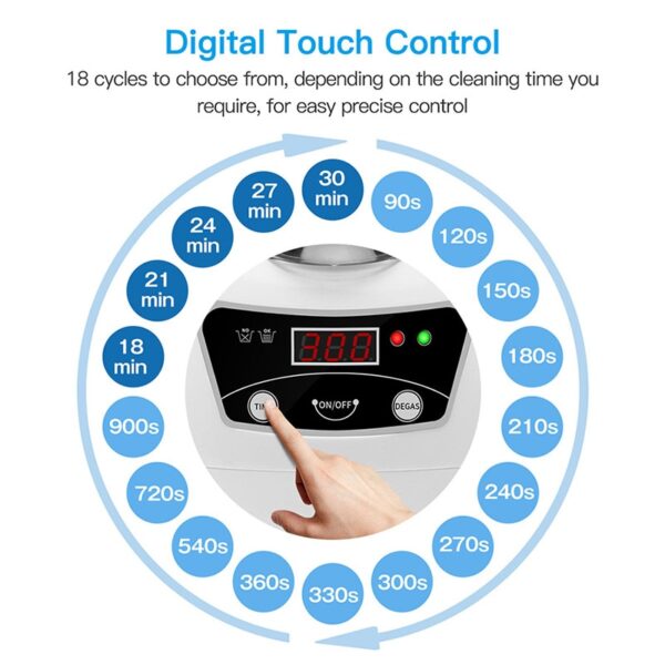 Ultrasonic cleaning machine for home - Image 12