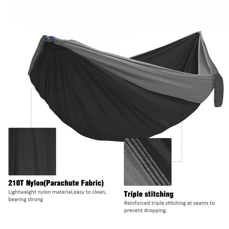 Outdoor Hammock Outdoor Camping Hammock Hot Sale Parachute Cloth Hammock - Image 8