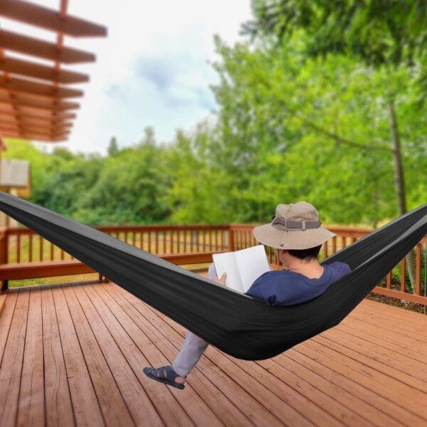 Outdoor Hammock Outdoor Camping Hammock Hot Sale Parachute Cloth Hammock - Image 7