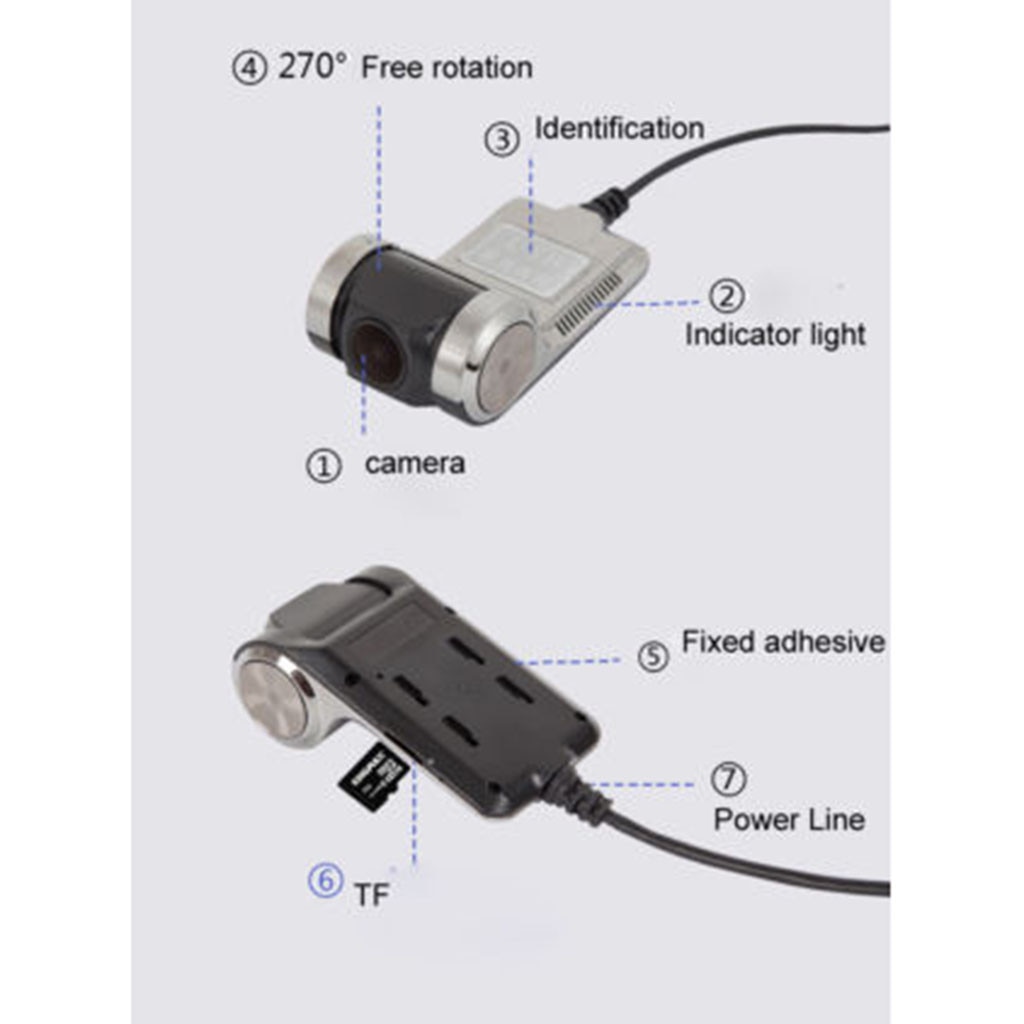 USB Car DVR Driving Recorder Camera - Image 14