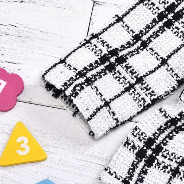 Long-sleeved Dresses Two-piece Children's Baby Small Incense Wind Suit - Image 12