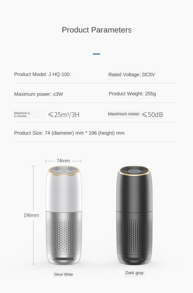 Car air purifier