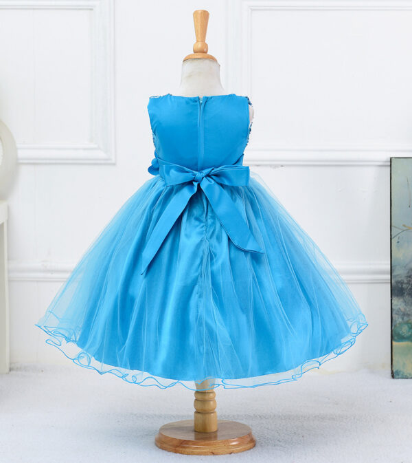 Baby Sequin Dress Flower Girl Wedding Princess Dress - Image 35