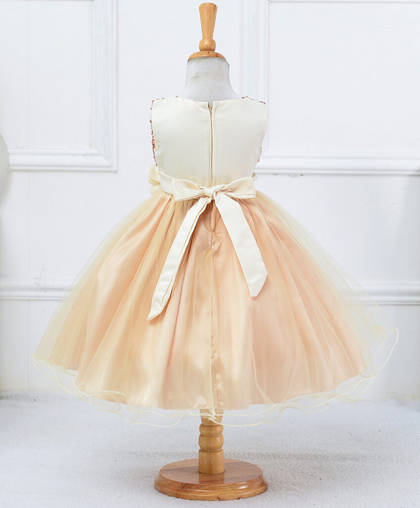 Baby Sequin Dress Flower Girl Wedding Princess Dress