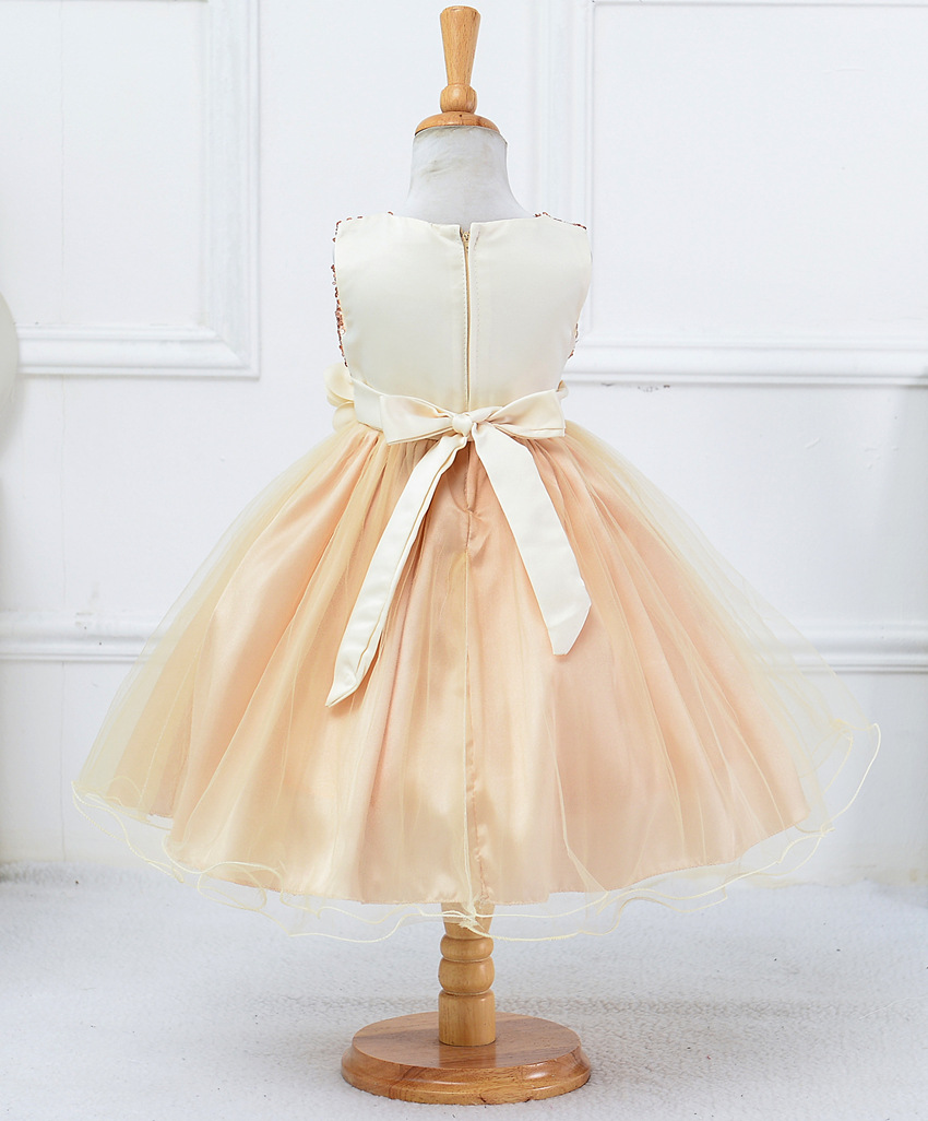 Baby Sequin Dress Flower Girl Wedding Princess Dress - Image 28