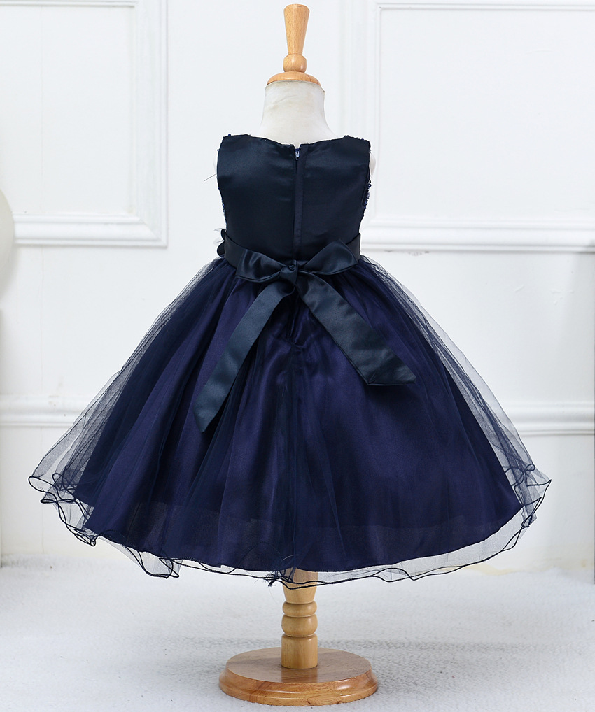 Baby Sequin Dress Flower Girl Wedding Princess Dress - Image 26