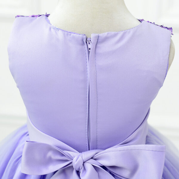 Baby Sequin Dress Flower Girl Wedding Princess Dress - Image 16