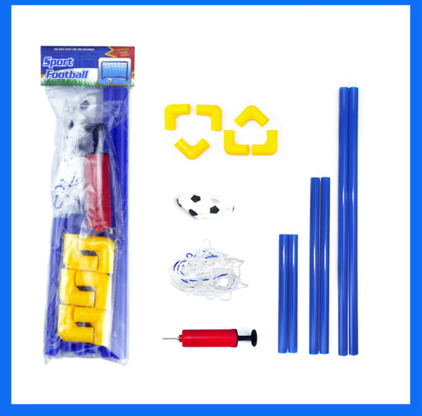 Folding Mini Football Soccer Ball Goal Post Net - Image 15