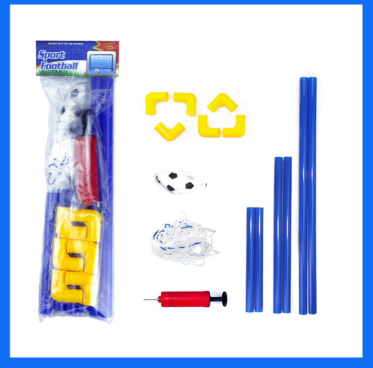 Folding Mini Football Soccer Ball Goal Post Net - Image 15