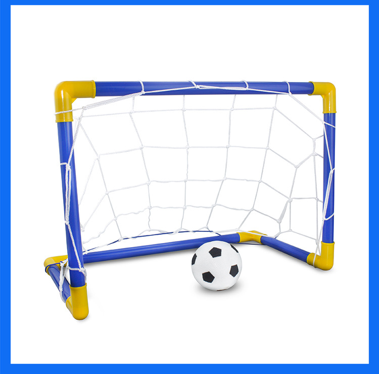 Folding Mini Football Soccer Ball Goal Post Net - Image 14