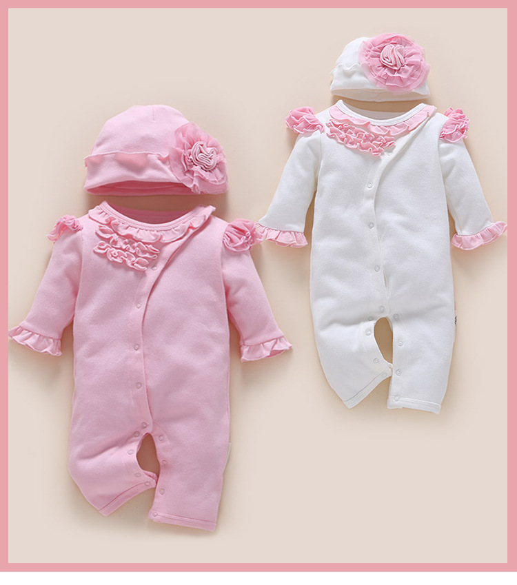 one-year-old baby wears newborn baby clothing romper jumpsuit - Image 7