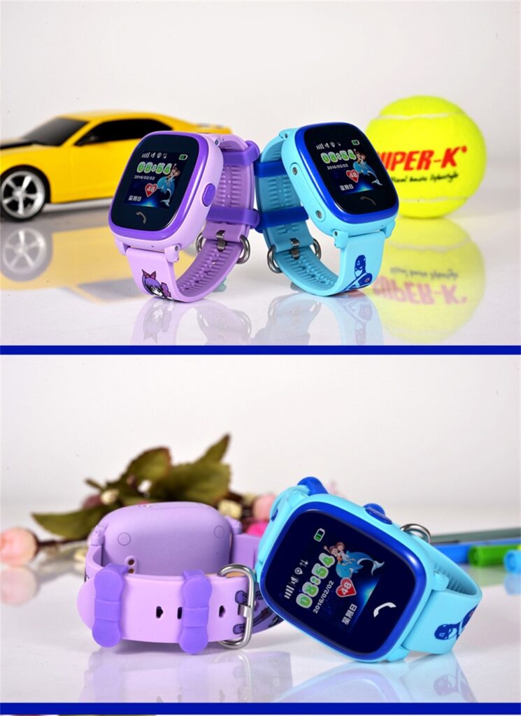 DF25 Children Waterproof Smart Watches Touch Screen Call for Rescue Remote Monitoring and Location Children's Telephone Watches