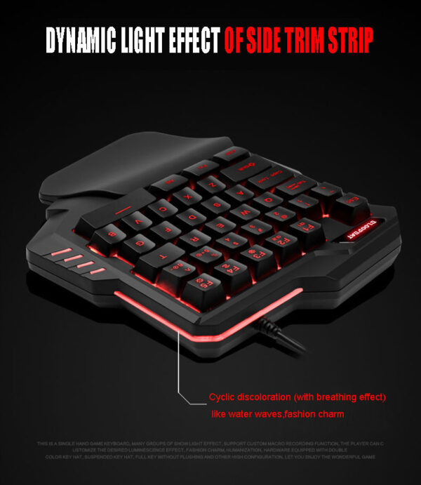 Mobile gaming computer keyboard - Image 20