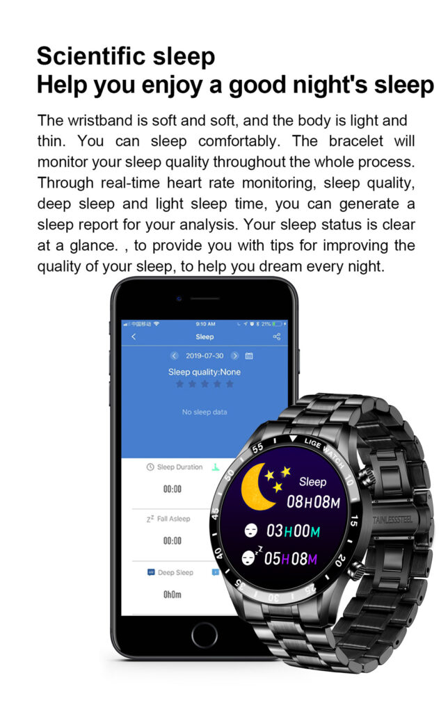 Lige's New Smart Watch Upgrade Smart Wearable Watch