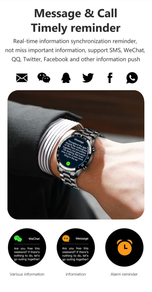 Lige's New Smart Watch Upgrade Smart Wearable Watch