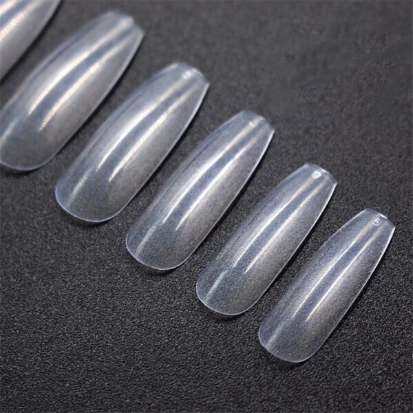 500 transparent  natural fake nails - Image 19