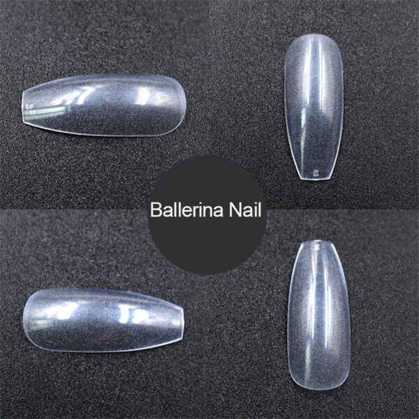 500 transparent  natural fake nails - Image 20