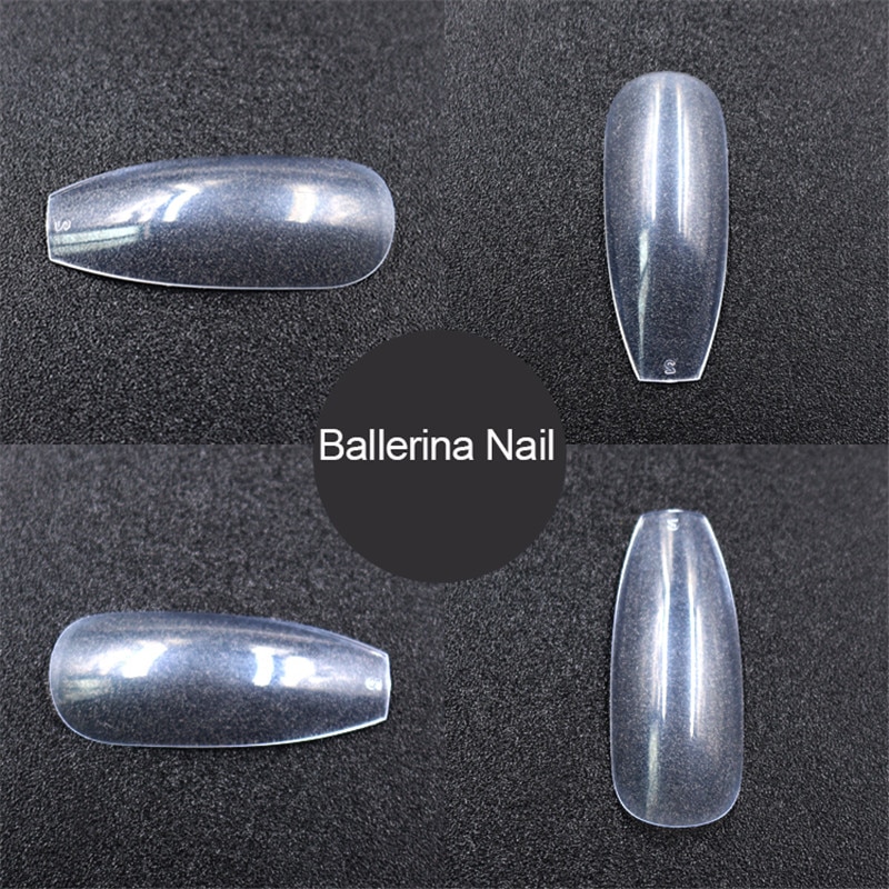 500 transparent  natural fake nails - Image 20